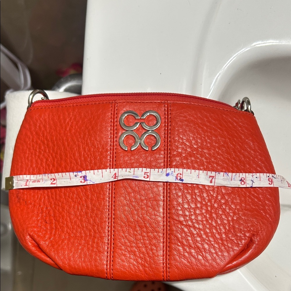 Coach Red Leather Handbag - Picture 15 of 16